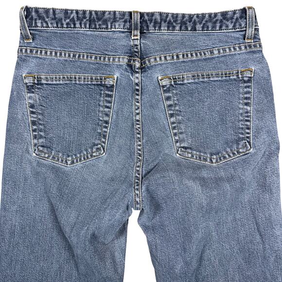 Vintage Gap Women’s Y2K Bootcut Stretch Mid-Rise Jeans – Medium Wash - 10 Long - Picture 6 of 10